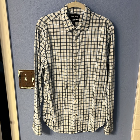 Bonobos performance button up long sleeve shirt medium - Picture 2 of 6